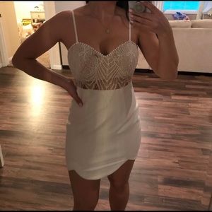 Holly Molly White Mini Dress